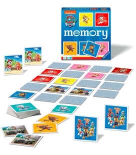Ravensburger - Memory Versione Paw Patrol, 64 Tessere, Gioco Da Tavolo, 3+ Anni