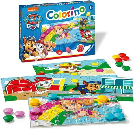 Ravensburger - Colorino Paw Patrol, Il Mio Primo Gioco dei Colori, Gioco Educativo per Bambini, 2+ Anni - 3