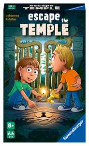 Giocattolo Ravensburger - Escape The Temple, Gioco Tascabile, 2-4 Giocatori, 8+ Anni Ravensburger