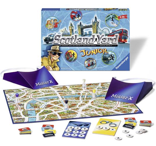 Scotland Yard Junior Gioco di società Ravensburger (22289). Gioco da tavolo - 3