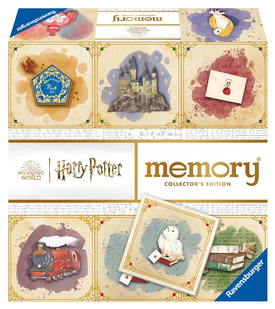 Ravensburger - Memory® Harry Potter's collector edition, 64 Tessere, Gioco Da Tavolo, 3+ Anni