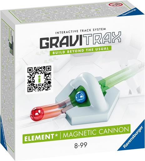 Ravensburger Gravitrax Magnetic Cannon, Gioco Innovativo Ed Educativo Stem, 8+ Anni, Accessorio - 2