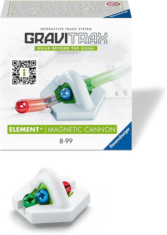 Ravensburger Gravitrax Magnetic Cannon, Gioco Innovativo Ed Educativo Stem, 8+ Anni, Accessorio - 5