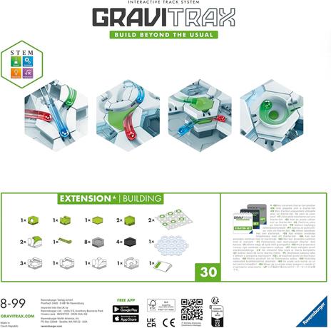 Ravensburger Gravitrax Building, Gioco Innovativo Ed Educativo Stem, 8+ Anni, Accessorio - 3
