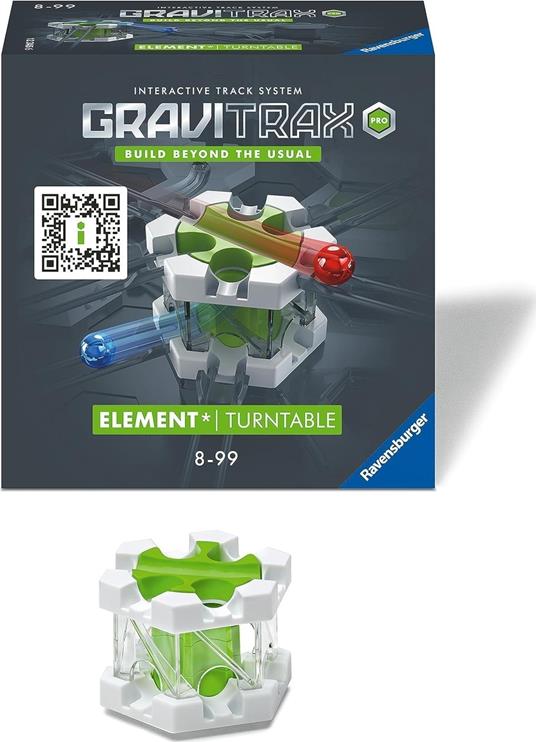 Ravensburger Gravitrax Professional Turntable - Cambiadirezione, Gioco Innovativo Ed Educativo Stem, 8+ Anni, Accessorio