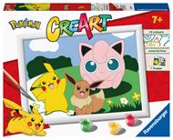 Ravensburger - CreArt Serie D: Pokémon Classics, Kit per Dipingere con i Numeri,