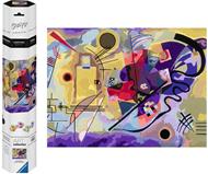 Ravensburger - CreArt Premium B Canvas, Kandinsky, Giallo, Rosso e Blu, Kit Pittura, 14+ Anni, 30x40 cm
