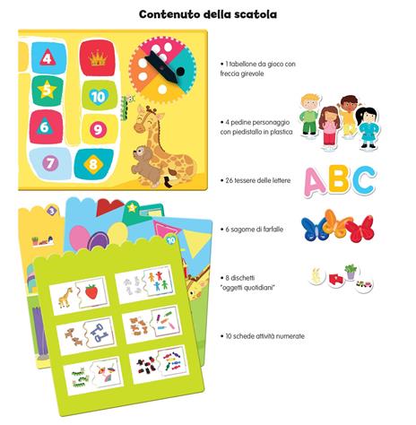 Ravensburger - I Miei Giochi del Primo Anno di Scuola dell'Infanzia, 10 Schede con Attività Creative, Gioco educativo - 3