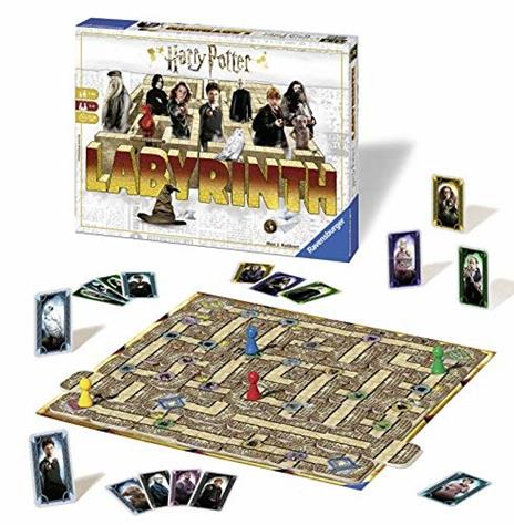 Ravensburger  Labyrinth Harry Potter, Gioco Da Tavolo, Da 2 A 4 Giocatori, 7+ Anni - 5