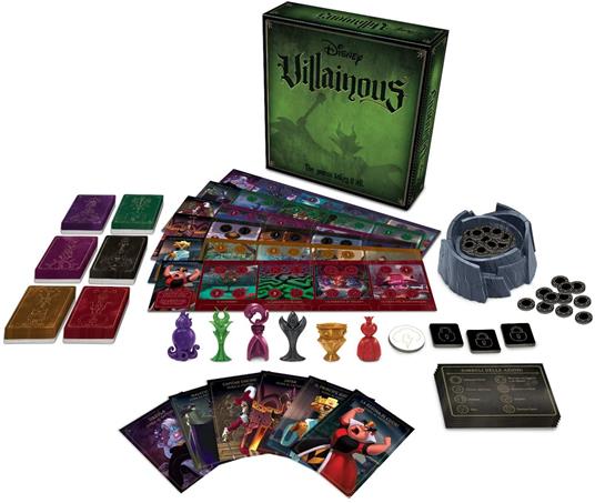 Ravensburger  Disney Villainous, Gioco Di Strategia, Gioco Da Tavolo 2-4 Giocatori, 12+ Anni - 9