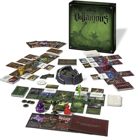 Ravensburger  Disney Villainous, Gioco Di Strategia, Gioco Da Tavolo 2-4 Giocatori, 12+ Anni - 14