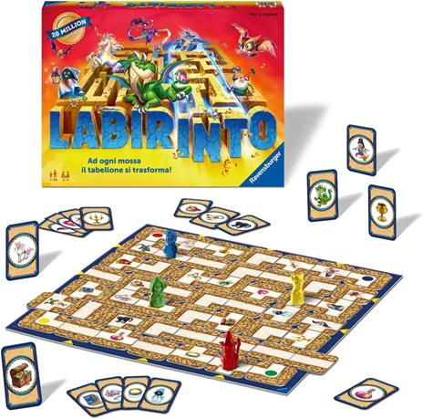 Ravensburger  Labirinto 35th Anniversary, Gioco Da Tavolo, Da 2 A 4 Giocatori, 7+ Anni - 4