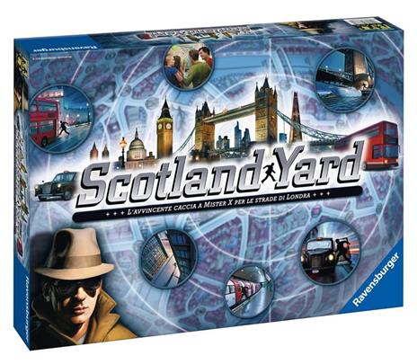 Ravensburger  Scotland Yard, Gioco Da Tavolo, Da 2 a 6 Giocatori, 8+ Anni - 80