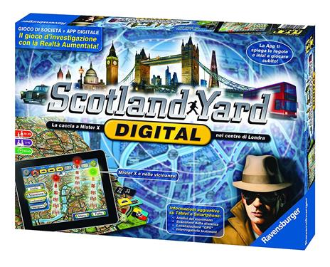 Ravensburger  Scotland Yard Digital, Gioco Da Tavolo, Da 2 a 6 Giocatori, 10+ Anni - 4