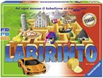 Ravensburger  Labirinto Italia, Gioco Da Tavolo, Da 2 A 4 Giocatori, 7+ Anni