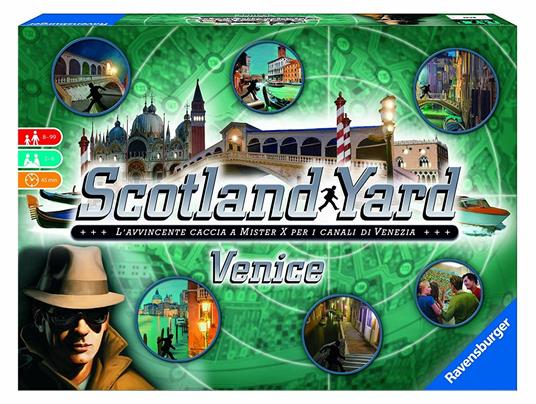 Ravensburger  Scotland Yard Venice, Gioco Da Tavolo, Da 2 a 6 Giocatori, 8+ Anni - 7