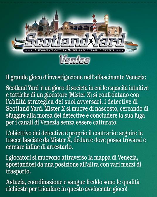Ravensburger  Scotland Yard Venice, Gioco Da Tavolo, Da 2 a 6 Giocatori, 8+ Anni - 9