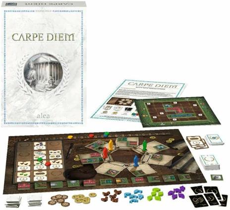 Ravensburger - Alea Carpe Diem, Versione Italiana, Gioco di Strategia, 2-4 Giocatori, 10+ Anni - 3