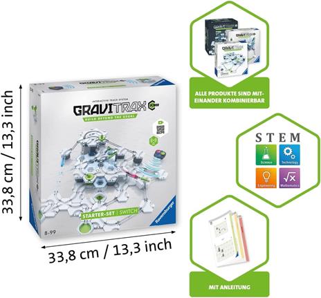 Ravensburger Gravitrax Power Starter Set Switch, Gioco Innovativo Ed Educativo Stem, 8+ Anni - 6