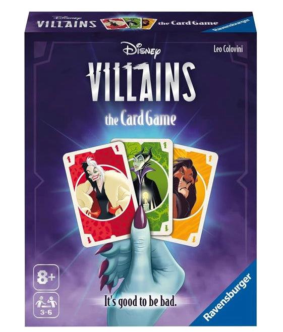 Ravensburger - Disney Villains, Gioco di Carte per tutta la famiglia, 8+ Anni