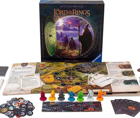 Ravensburger Lord of the Rings - Libro di avventura, giochi da tavolo, dai 10 anni in su, da 1 a 4 giocatori, nero - 3