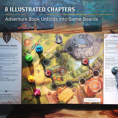 Ravensburger Lord of the Rings - Libro di avventura, giochi da tavolo, dai 10 anni in su, da 1 a 4 giocatori, nero - 6