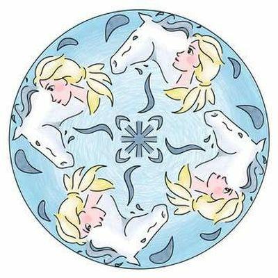 Ravensburger - Mandala Designer Frozen 2, Gioco Creativo per Disegnare, Bambini 6+ Anni - 5