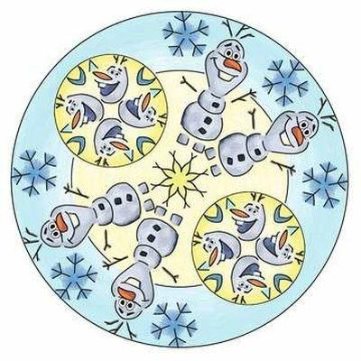 Ravensburger - Mandala Designer Frozen 2, Gioco Creativo per Disegnare, Bambini 6+ Anni - 7