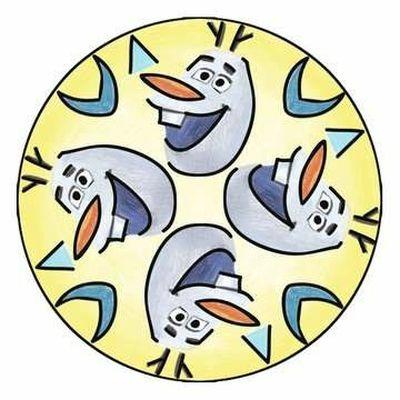 Ravensburger - Mandala Designer Frozen 2, Gioco Creativo per Disegnare, Bambini 6+ Anni - 10