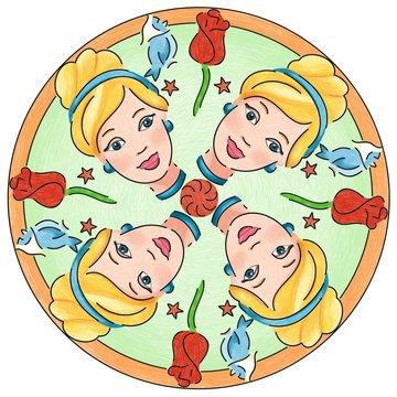 Mandala Designer Disney Princess Gioco Creativo Ravensburger (29702) - 9
