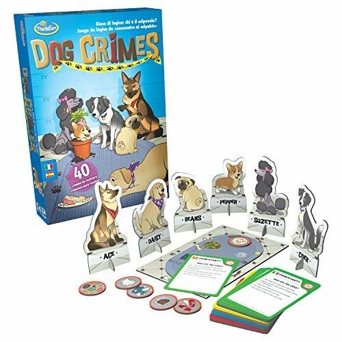 ThinkFun - Dog Crimes, 40 Crimini Canini da Risolvere, Gioco di Logica per Bambini Età 8+ Anni - 3