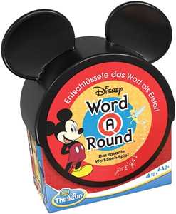 Giocattolo ThinkFun - Disney Word A Round, Gioco di Carte per Bambini, Parole e Abilità Linguistiche, Età 10+ Anni ThinkFun