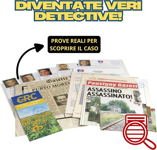 ThinkFun - Cold Case 4: Escape Room, Capolinea, Giochi da Tavolo Adulti e +14 anni, Gioco Investigativo - 5