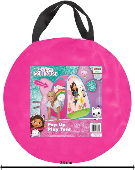 Tenda Pop Up Gabbys'' Dollhouse 75x75x90 Cm - 5