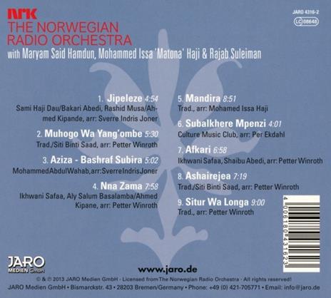Symphonic Taraab - CD Audio di Norwegian Radio Orchestra - 2