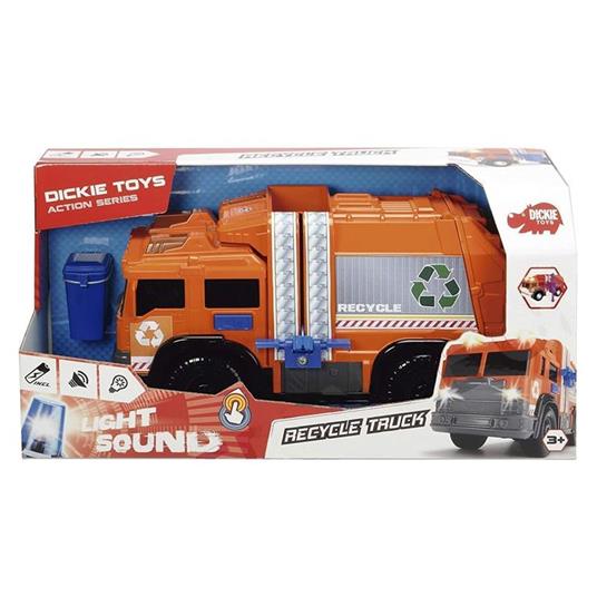 Dickie Toys. Action Series. Camion Ecologia Cm.30 Luci E Suoni