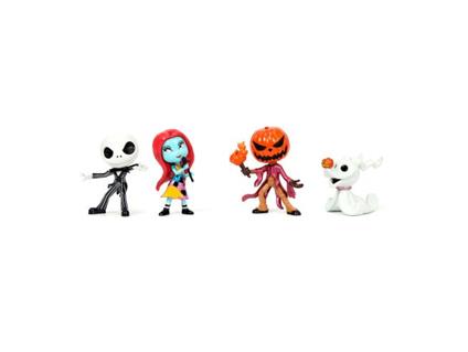 Nightmare Before Christmas Set 4 Figures Metal 7cm Jada Toys