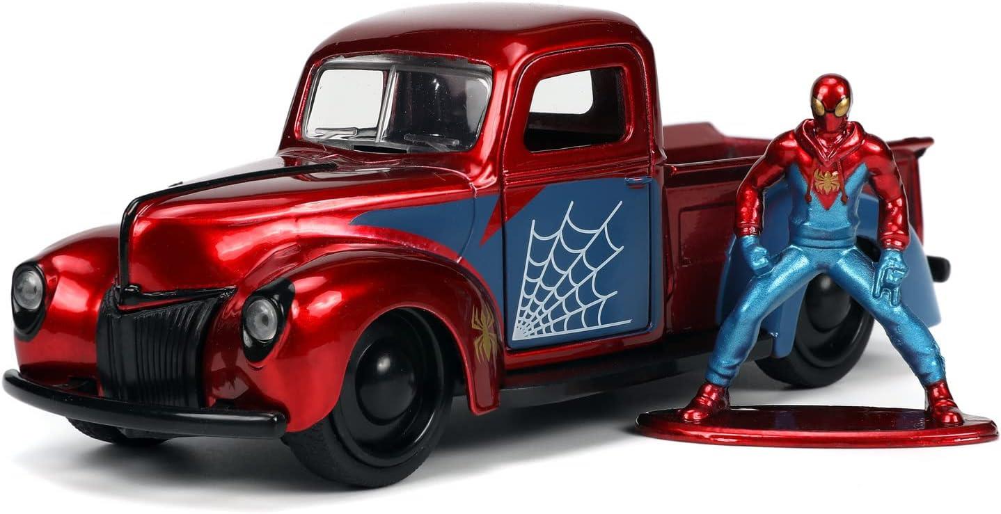 Marvel Spider-Man 1941 Pick-Up in scala 1:32 die-cast con personaggio