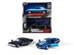Fast & Furious Twin Pack 1:32 1969 Chevrolet Camaro & 1968 Dodge Charger Wide Body (F9)
