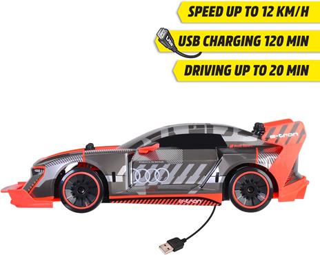 Rc Audi S1 E-Tron Quattro Drift Car (201106011) - 3