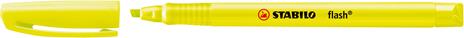 Evidenziatore - STABILO flash - Astuccio da 4 - Colori assortiti - 3
