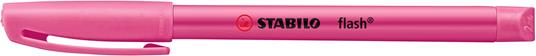 Evidenziatore - STABILO flash - Astuccio da 4 - Colori assortiti - 6