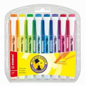 Cartoleria Evidenziatore STABILO Swing Cool. Astuccio 8 colori STABILO