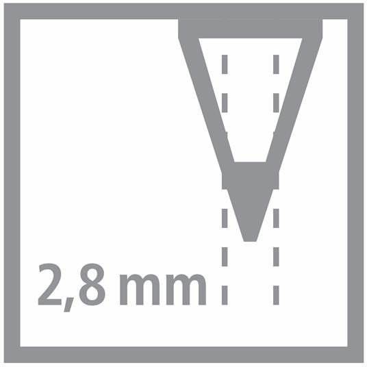 Matita colorata acquarellabile - STABILOaquacolor - Scatola in Metallo da 12 - Colori assortiti - 9