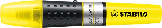 Evidenziatore - STABILO LUMINATOR - lunga durata e doppio tratto (2 + 5 mm) - Astuccio da 4 - Colori assortiti - 2