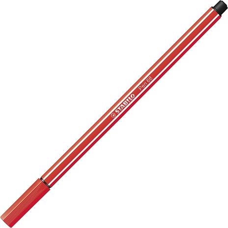 Pennarello Premium - STABILO Pen 68 Big Pen Box - Astuccio da 20 - Colori assortiti - 8