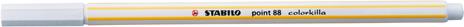 Fineliner - STABILO point 88 - Astuccio da 10 - con 2 point88 colorkilla e 2 point 88 cancellabile - 5