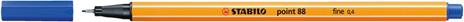 Fineliner - STABILO point 88 - Astuccio da 10 - con 2 point88 colorkilla e 2 point 88 cancellabile - 6