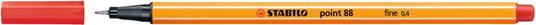 Fineliner - STABILO point 88 - Astuccio da 10 - con 2 point88 colorkilla e 2 point 88 cancellabile - 8