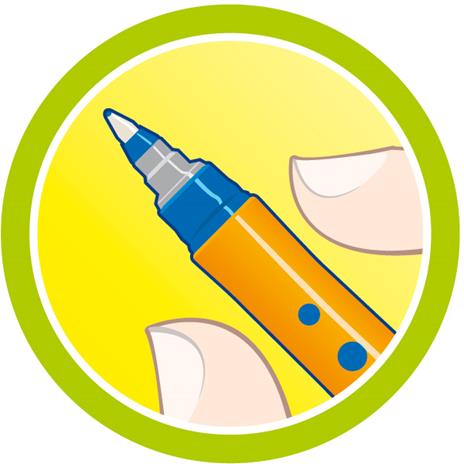 Penna Roller - STABILO worker+ medium - Tratto 0,5 mm - Astuccio da 4 - Colori assortiti - 6